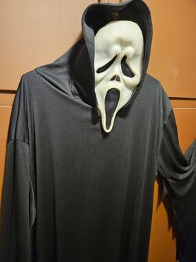 Classic Ghost Face Costume and Mask  Scream Halloween 1997 Vintage Fun world EU